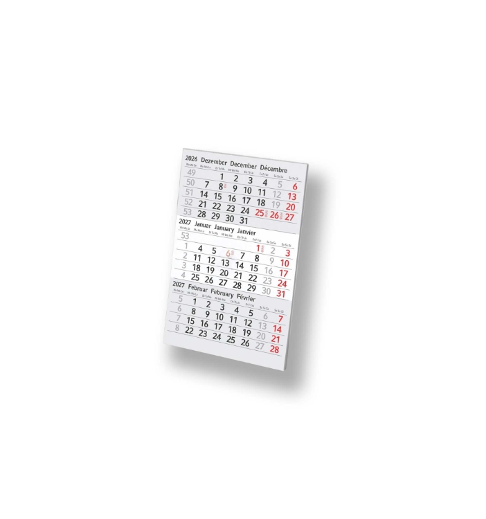 Bild von Ersatzblock für Tischkalender 